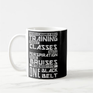 Mug Un art martial de ceinture noire Jiu Jitsu Karate