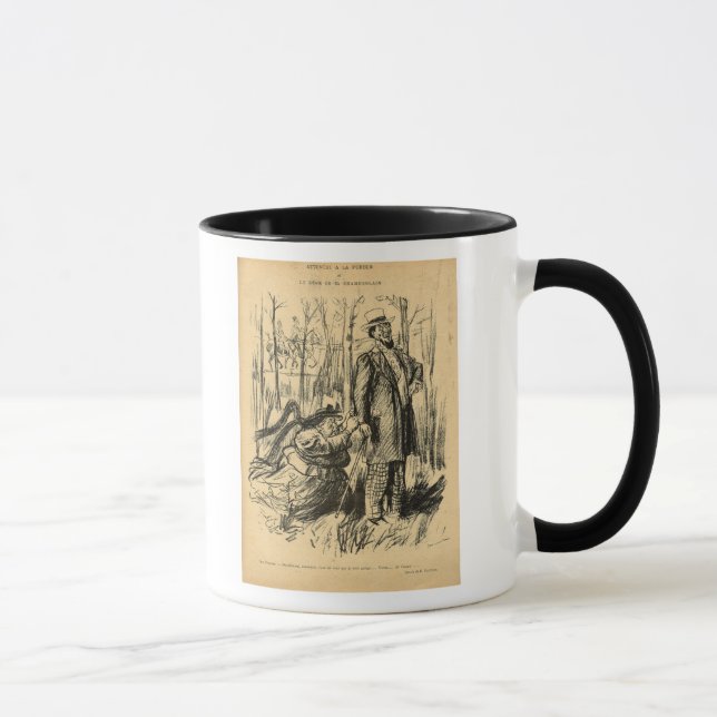 Mug Un assaut sur la modestie ou le M. Chamberlain (Droite)