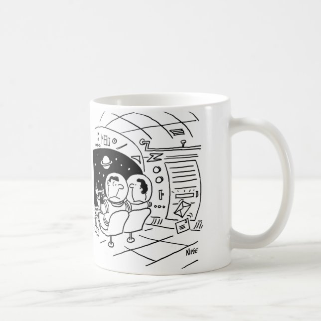 Mug Un astronaute surpris de voir le courrier livré (Droite)