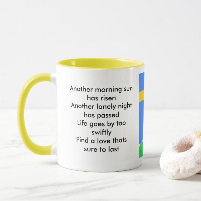 Mug Un autre soleil du matin (Avec donut)