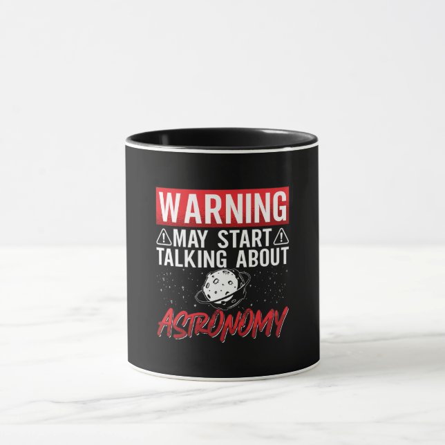 Mug Un avertissement d'astronomie peut commencer des é (Centre)