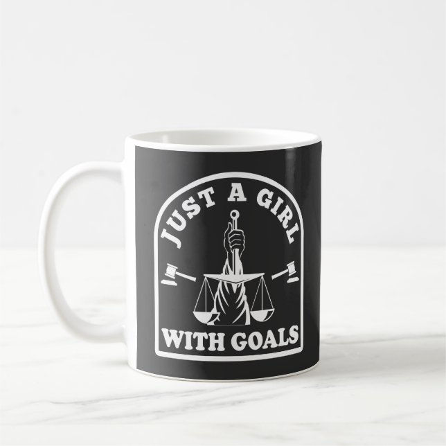 Mug Un Avocat Étudiant Drôle Juste Une Fille Avec Des  (Gauche)