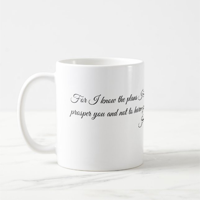 Mug Un beau rappel de l’intentionnalité de Dieu (Gauche)