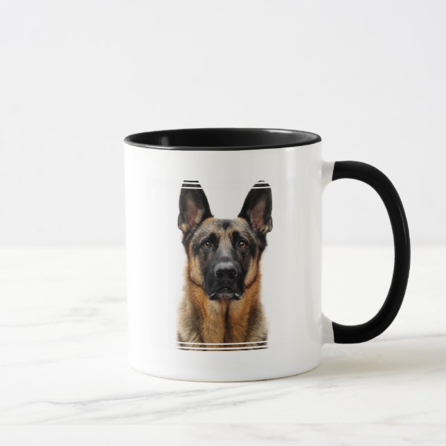 Mug Un berger allemand assis (Droite)
