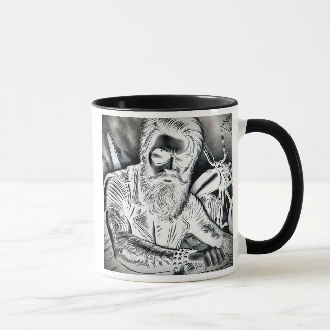 Mug Un biker qui en impose. (Droite)