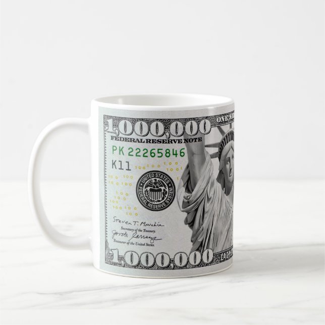 Mug Un billet d'un million de dollars (Gauche)