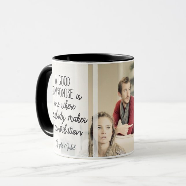 Mug Un bon compromis (Devant gauche)