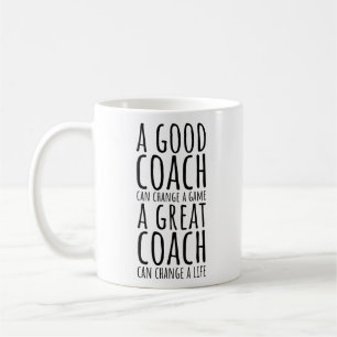 Mug Un bon entraîneur peut changer un match, un grand 