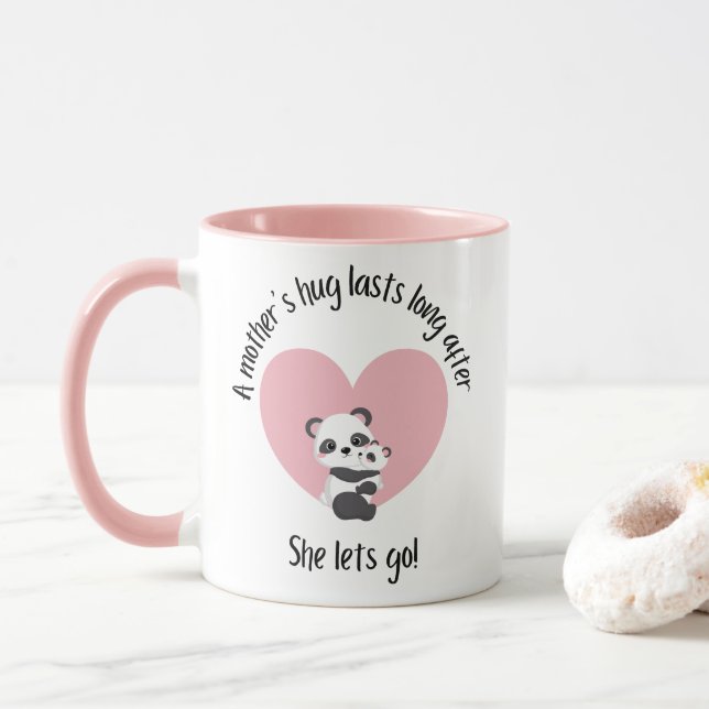 Mug Un bras de mère, Panda (Avec donut)