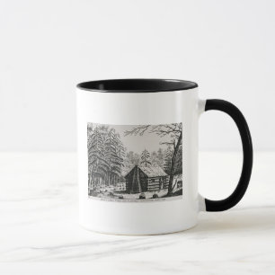 Mug Un cabine de frontière, 'de la reconstitution