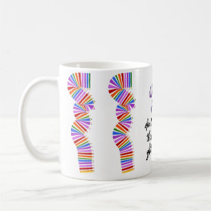 Mug Un cadeau créatif. Citation d'artiste amusante