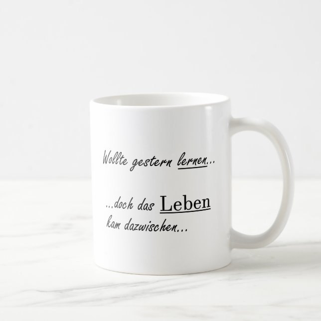 Mug Un cadeau d'étudiant (Droite)