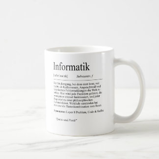 Mug Un cadeau d'informatique, étudiants