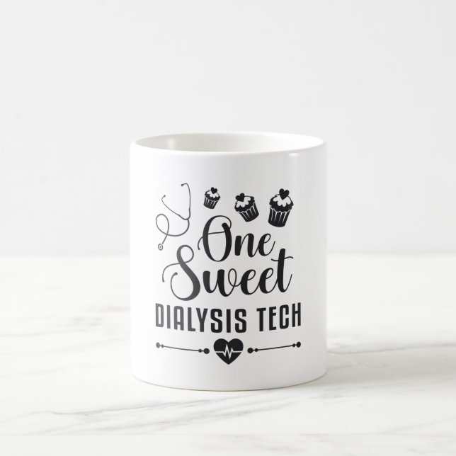 Mug Un cadeau d'un technicien en dialyse de douceur (Centre)