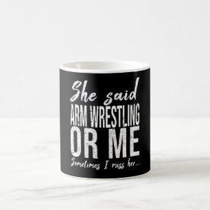 Mug Un cadeau sportif amusant de la lutte contre les b