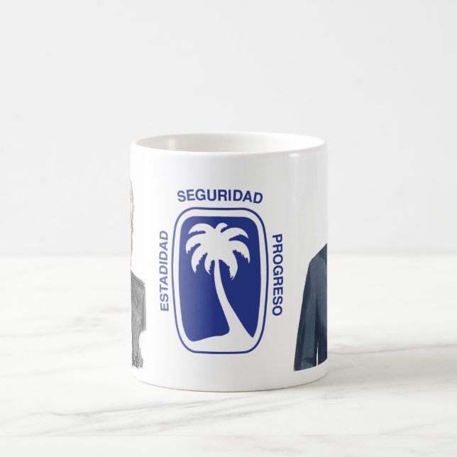 Mug Un café con Carlos Romero Barceló  (Centre)