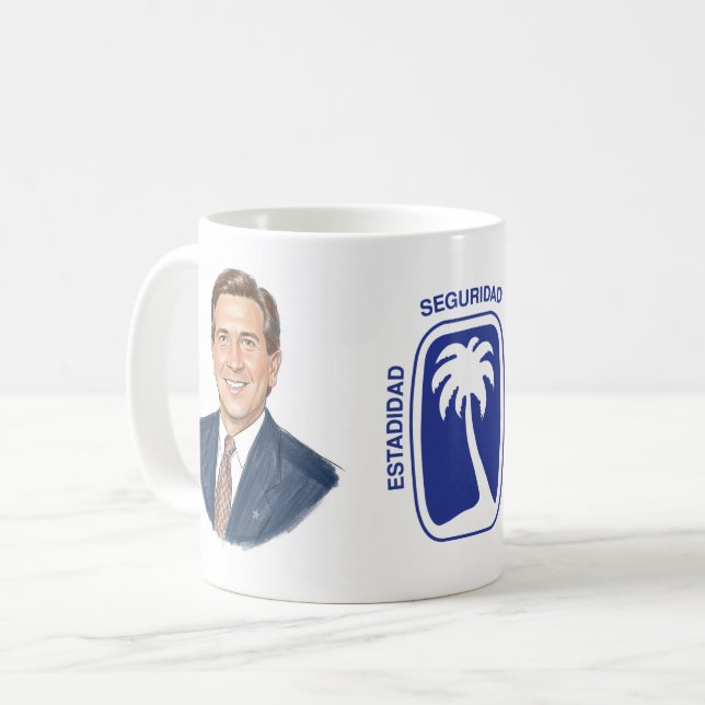 Mug Un café con Pedro Rosselló (Devant gauche)
