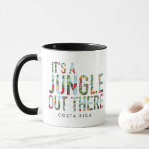 Mug Un café souvenir du Costa Rica dans la jungle