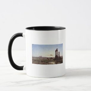 Mug Un campement bédouin par un temple ruiné