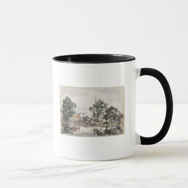 Mug Un canal à la Haye, 1868 (Droite)