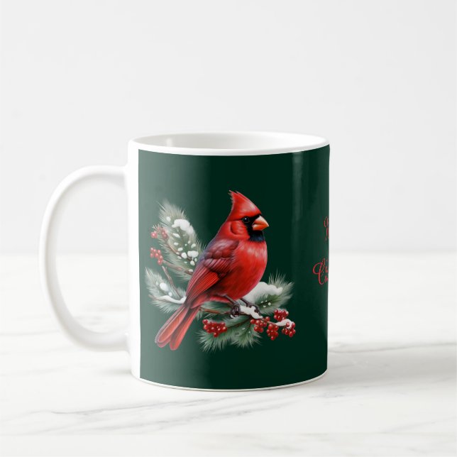 Mug Un cardinal rouge (Gauche)
