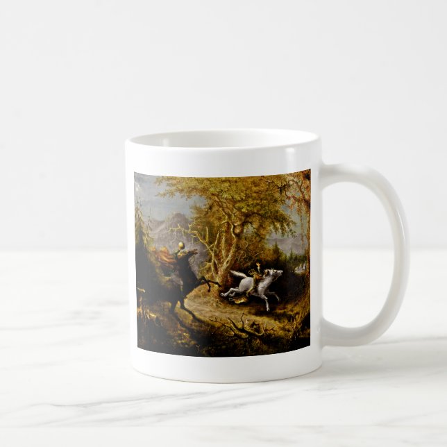 Mug Un cavalier sans tête poursuivant la grue Ichabod (Droite)