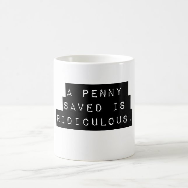 Mug Un centime sauvé (Centre)