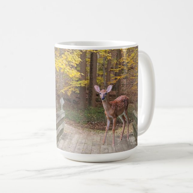 Mug Un cerf dans le parc (Devant droit)
