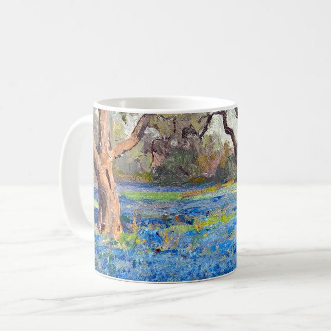 Mug Un champ de bleuets à Alamo Heights,  (Devant gauche)