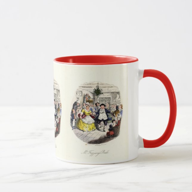 Mug Un chant de Noël - Ball de M. Fezziwigs' (Droite)