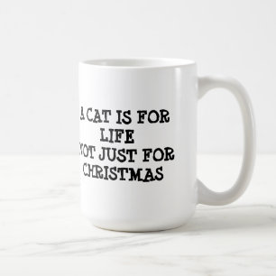 Mug Un chat a lieu pendant la vie, pas simplement pour