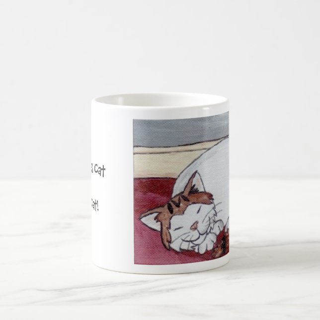 Mug Un chat de sommeil est un chat heureux ! (Centre)
