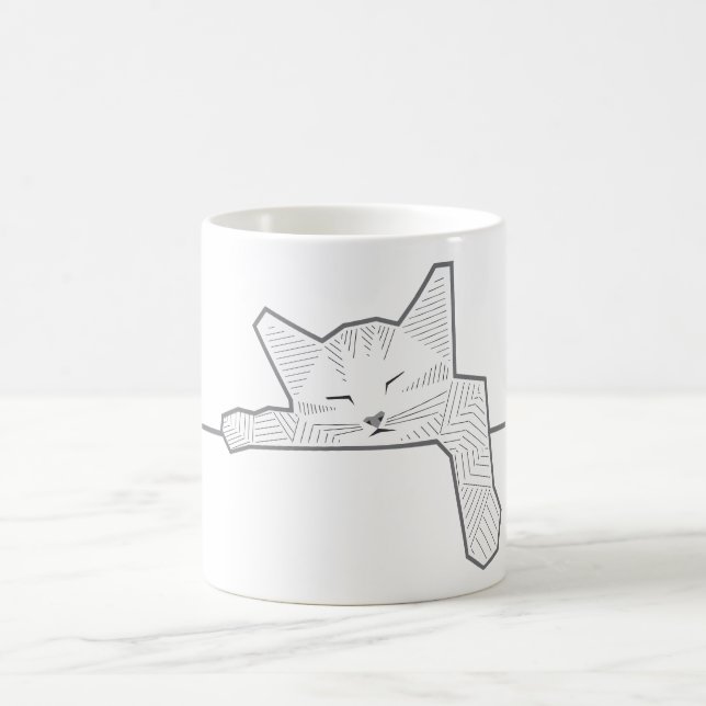 Mug Un chat endormi (Centre)