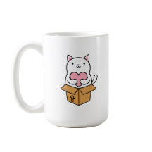 Un chat qui porte un coeur.