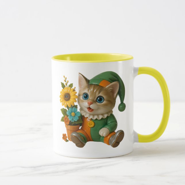 Mug Un chaton mignon lutin (Droite)