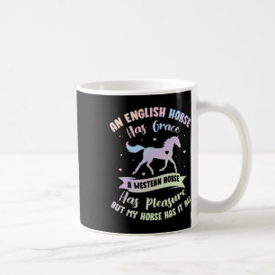 Mug Un Cheval Anglais A Grace A Western - Horse Eques