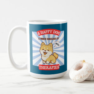 Mug Un chien heureux Shiba chien mignon