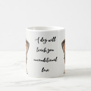 Mug un chien vous apprendra l'amour inconditionnel
