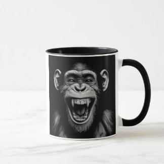Mug Un chimpanzé mort de rire.