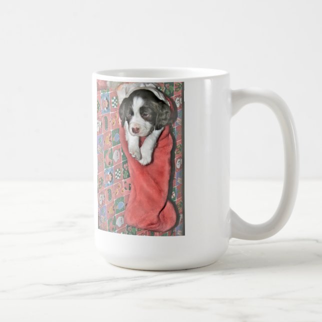 Mug Un Chiot Pour Noël (Droite)