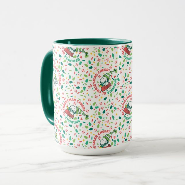 Mug Un clin d'oeil à Noël Motif (Devant gauche)