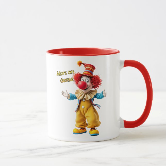 Mug Un clown t'invite à danser. (Droite)