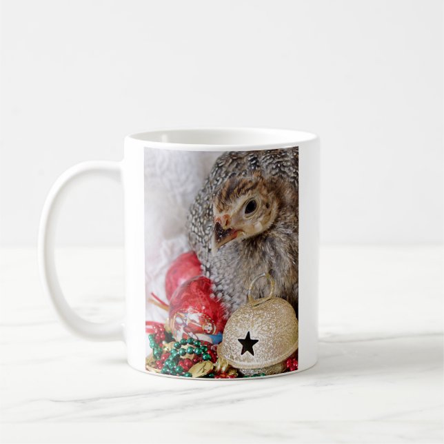 Mug Un cochon d'Inde de Noël (Gauche)
