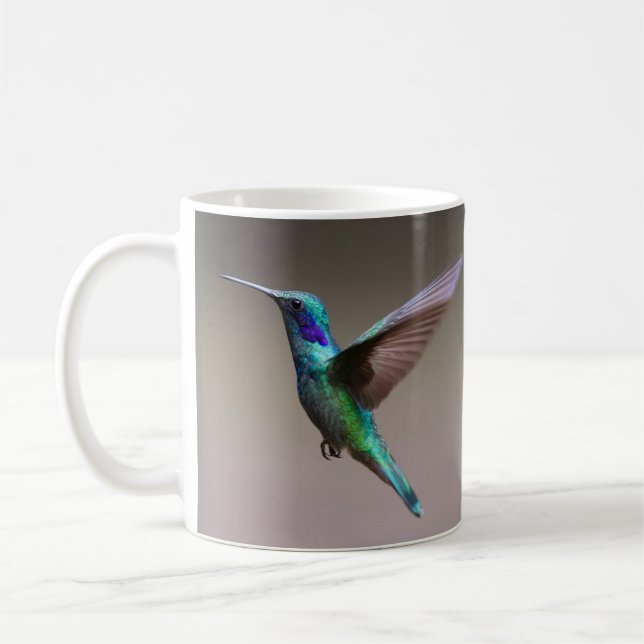 Mug Un colibri incroyablement beau et coloré (Gauche)