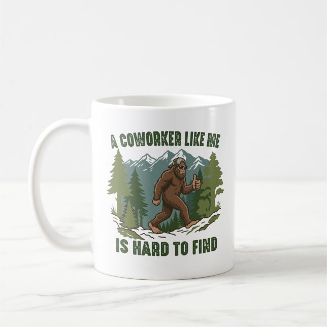 Mug Un collègue comme moi est dur à trouver Funny Bigf (Gauche)