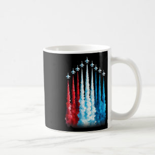 Mug Un Combat Jette Le Drapeau Américain Pour 4 juille