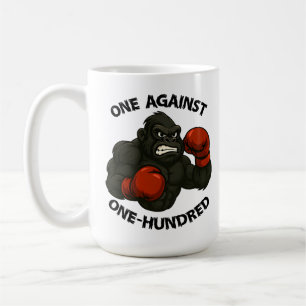 Mug Un contre cent – Entraînement de boxe de gorille