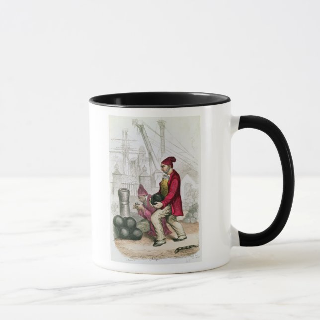 Mug Un Convict dans la colonie pénale de Toulon (Droite)