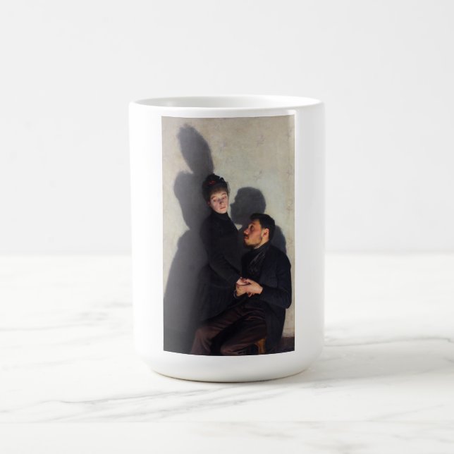 Mug Un couple avec des ombres moulées (par Emile Frian (Centre)