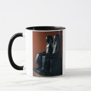 Mug Un couple seigneurial dans des vêtements